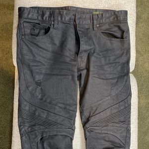 Black Smoke Rise Jeans